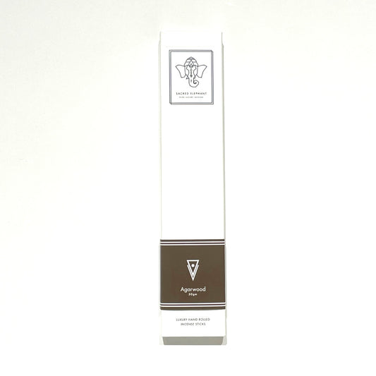 Sacred Elephant Agarwood 印度手揉沉香線香40支