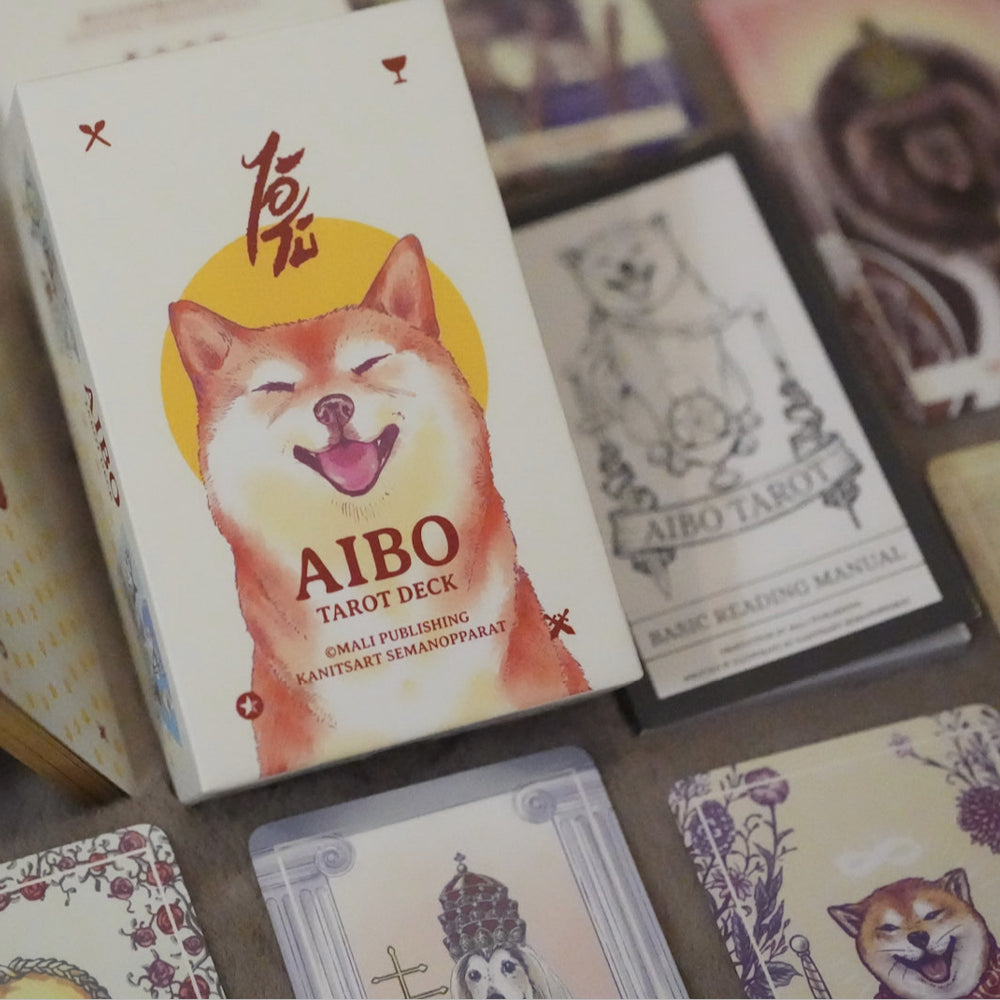 AIBO Loving Dogs Tarot new edition 2023 78 cards