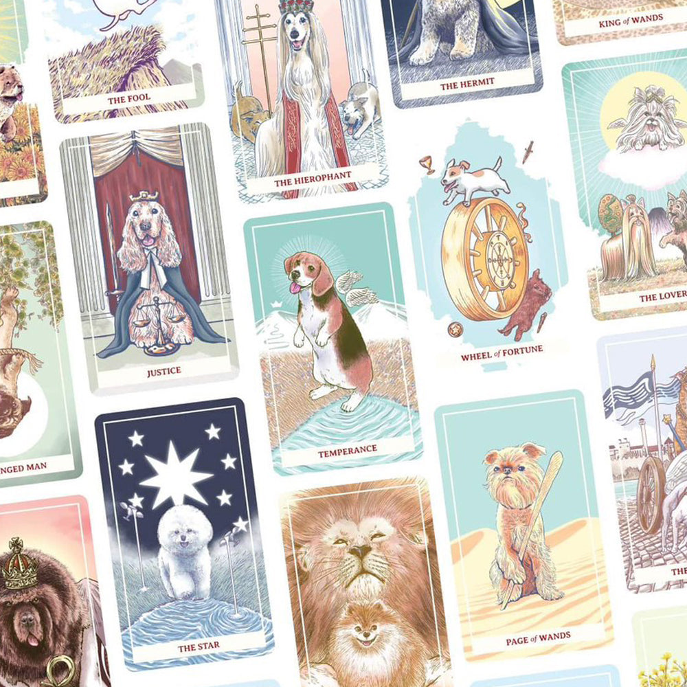 AIBO Loving Dogs Tarot new edition 2023 78 cards