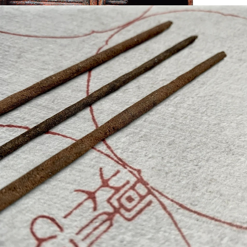 英國 Sacred Elephant Yoga Set 手揉瑜伽線香 I 乳香 I 琥珀藏紅花 I 喜馬拉雅麝香