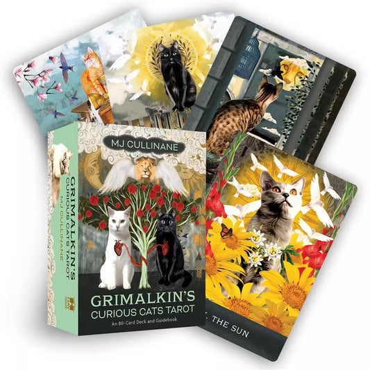 Grimalkin's Curious Cats Tarot:  80 張塔羅牌和指南