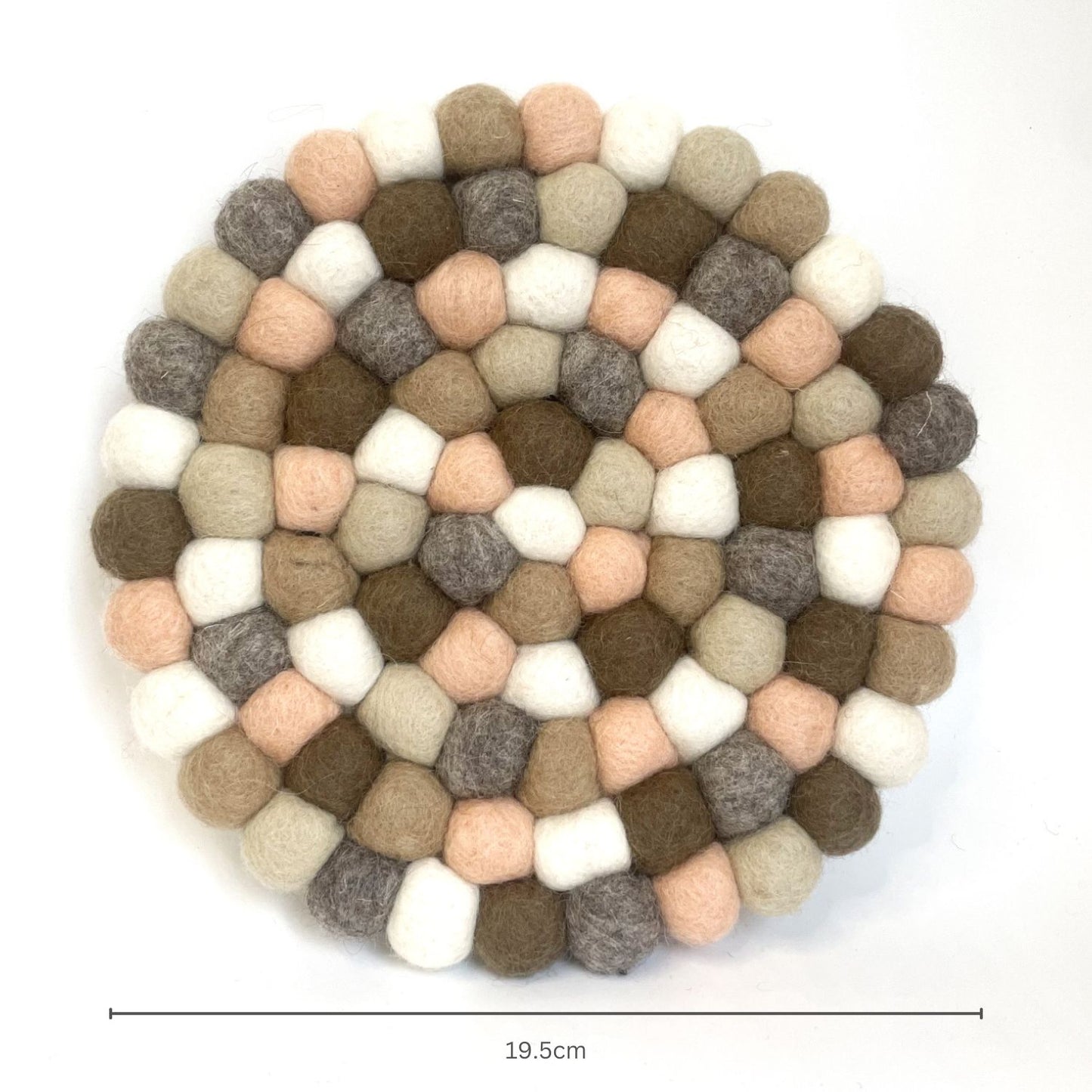 19.5cm Round Singing Bowl Rug