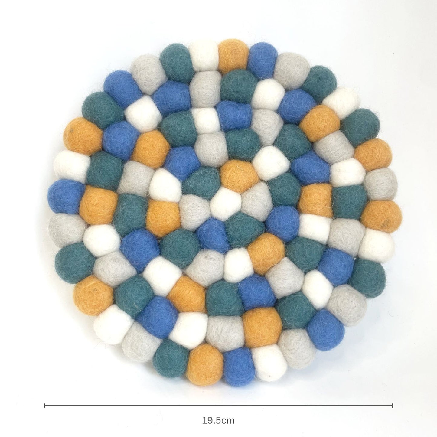 19.5cm Round Singing Bowl Rug