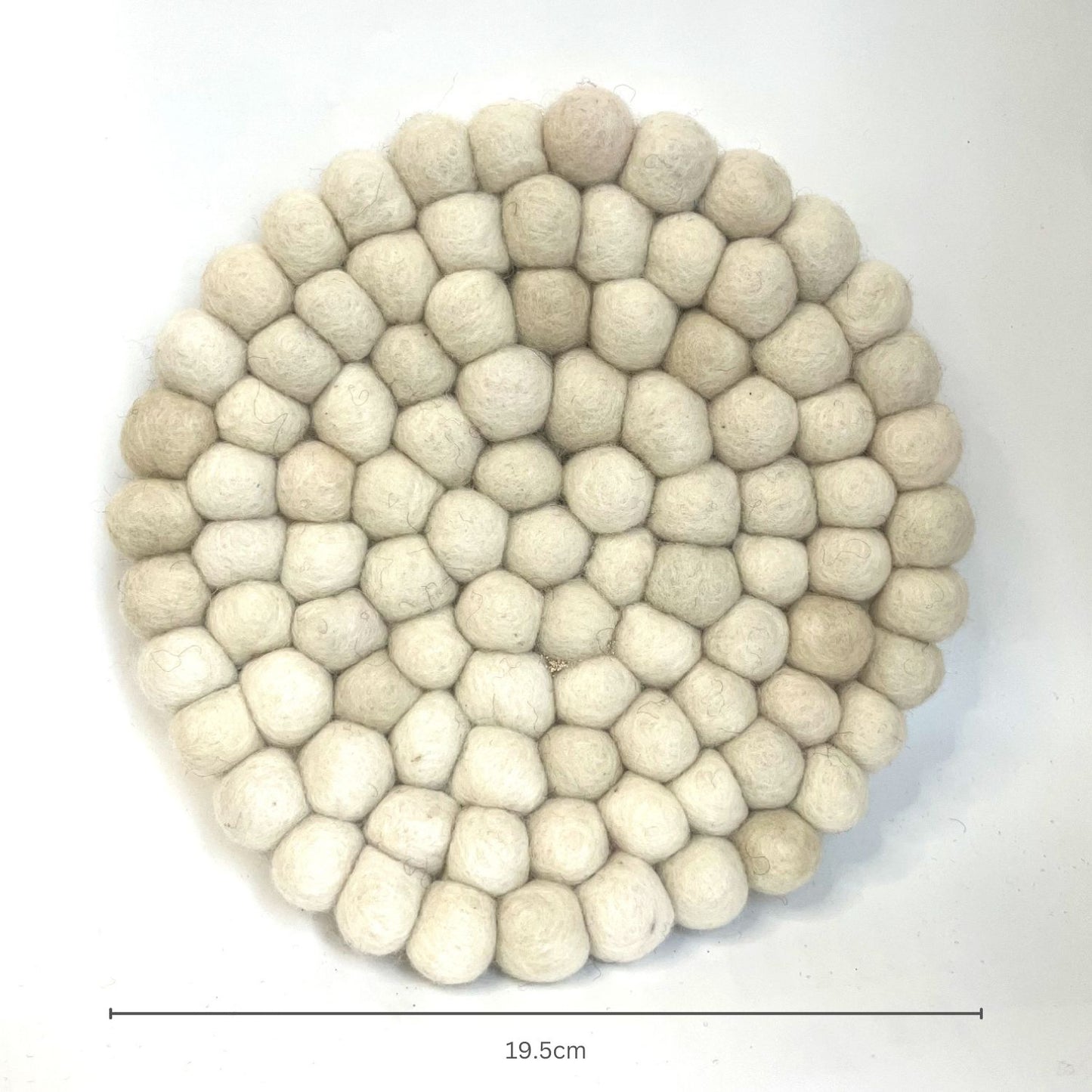 19.5cm Round Singing Bowl Rug