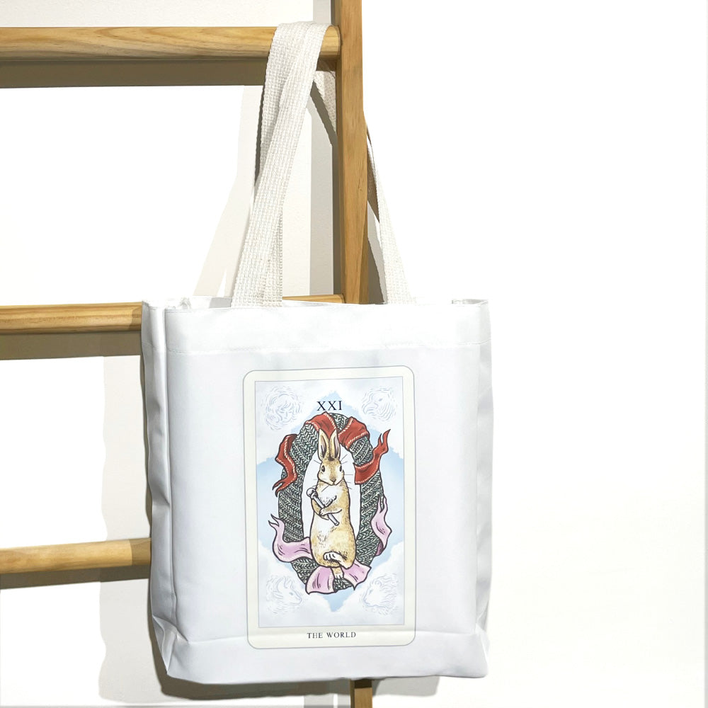 Lunalapin The World Tarot Totebag