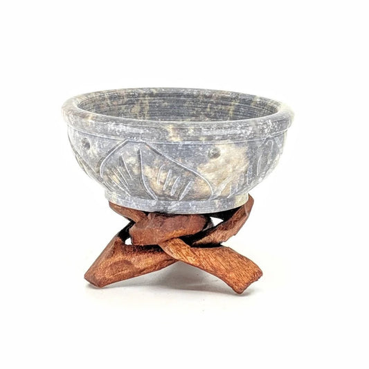 Mini Small Stone Resin Burner with Stand