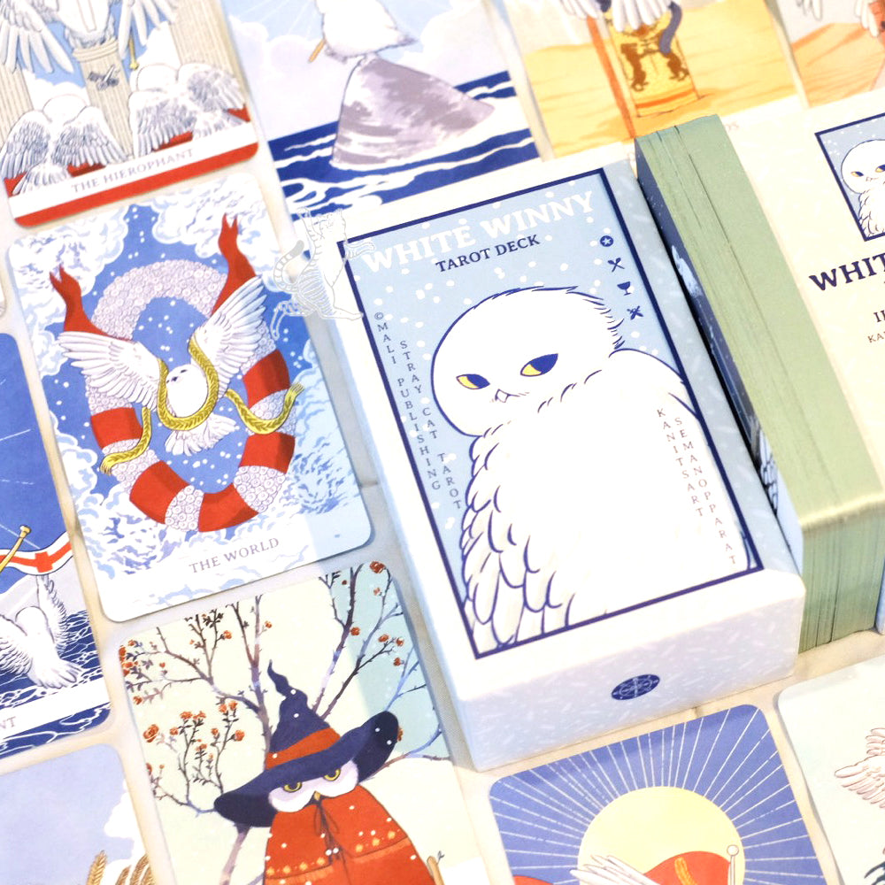 White Winny the Owl Tarot 78 cards