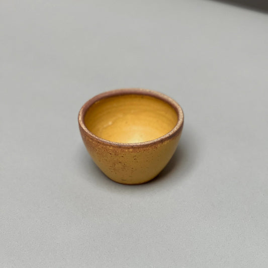 Yellow Clay Stoneware Smudge Bowl