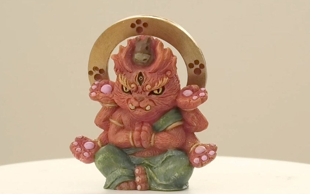 Japanese Capsule Toy - Buddha Cats