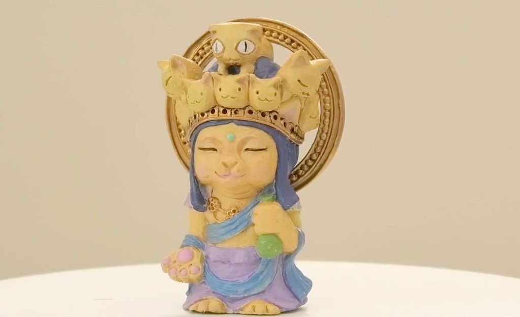 Japanese Capsule Toy - Buddha Cats
