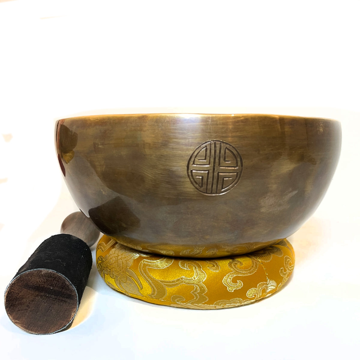 尼泊爾手造滿月頌缽 8 英寸 (20cm) E Note