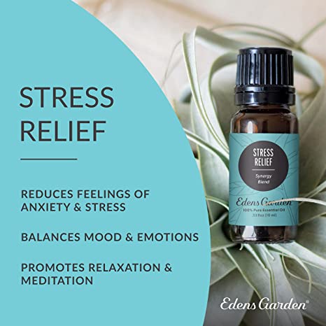 Edens Garden Stress Relief Essential Oil Blend 10ml