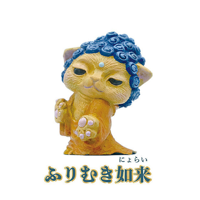 Qualia 貓咪如來佛系喵咪陀佛擺設玩具
