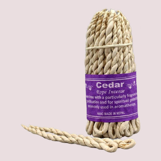 Nepal Lokta Rope Handmade Cedar Incense
