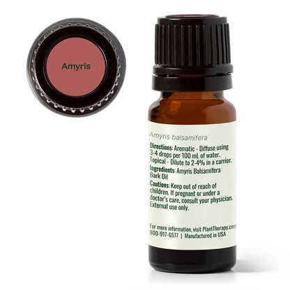 Plant Therapy Amyris Essential Oil 10ml – West Indian Sandalwood