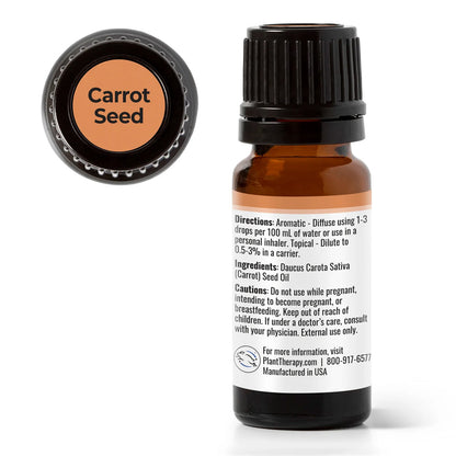 Plant Therapy Carrot Seed Essential Oil 10ml 