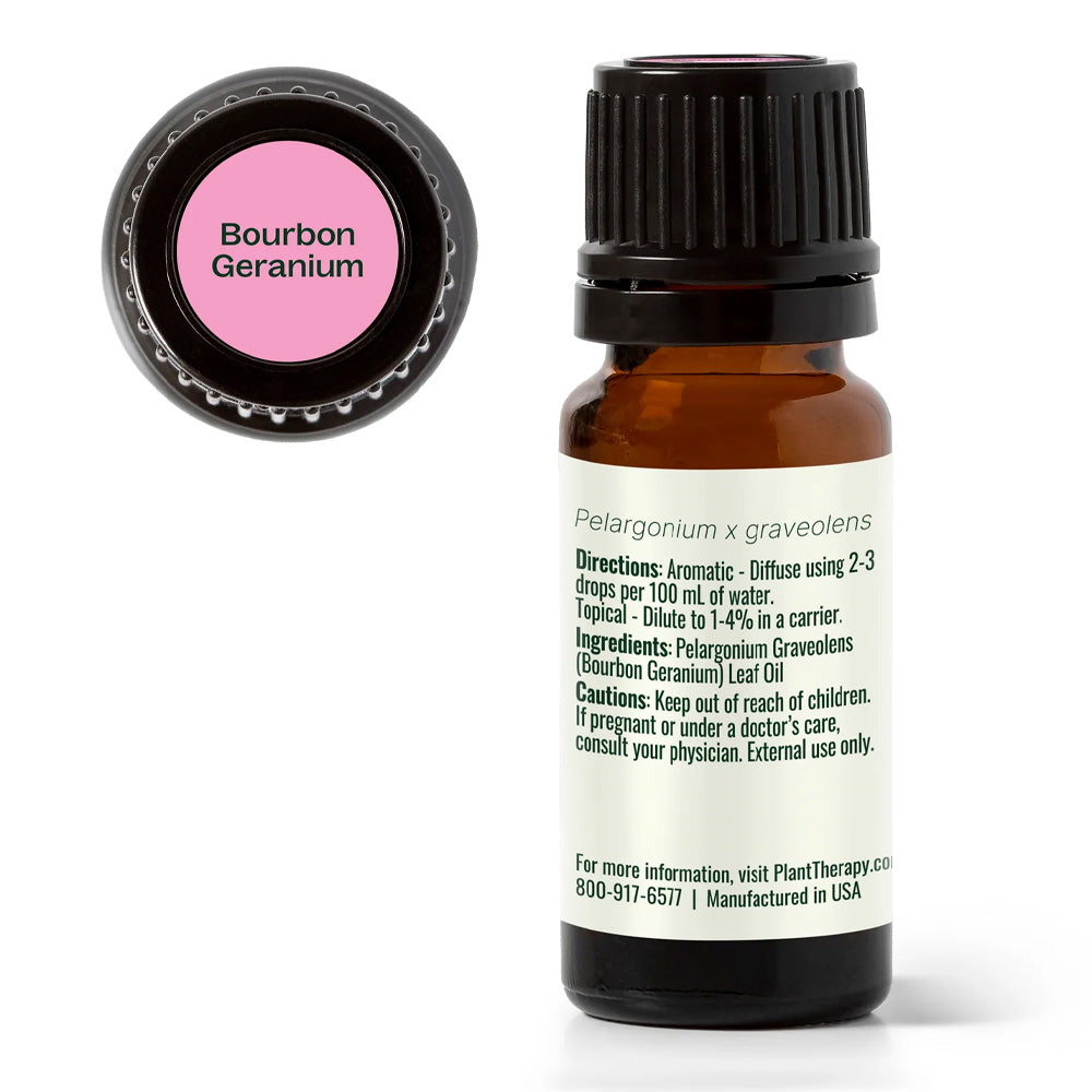 Plant Therapy Bourbon Geranium Essential Oil 10ml 