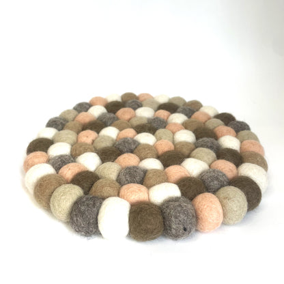 19.5cm Round Singing Bowl Rug 