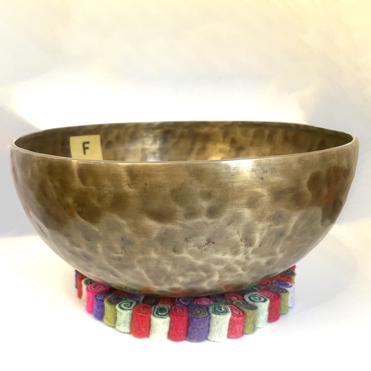 19.5cm Round Singing Bowl Rug 