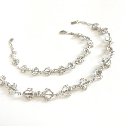 Silver Vajra Chain Bracelet