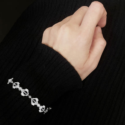 Silver Vajra Chain Bracelet