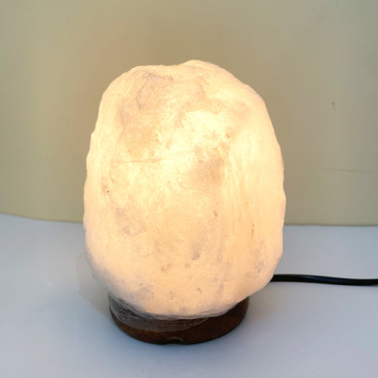 Himalayan Raw White Salt Lamp 2kg
