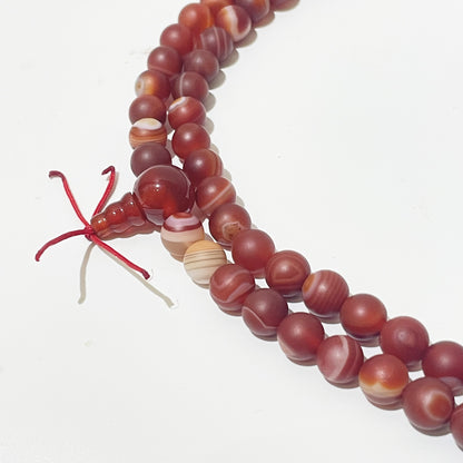 不丹紅瑪瑙108念珠 8mm