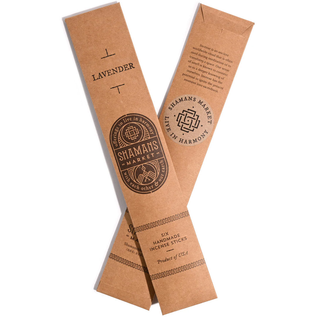 Shamans Market 手工薰衣草線香 6支裝
