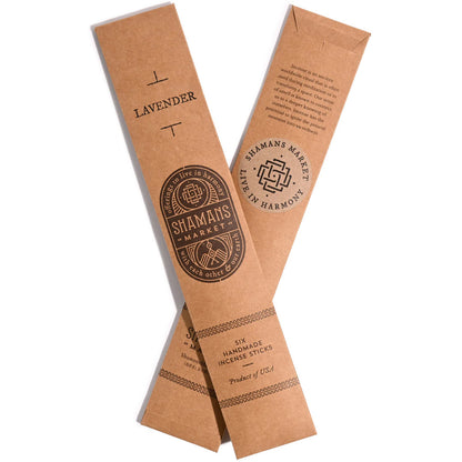 Shamans Market 手工薰衣草線香 6支裝