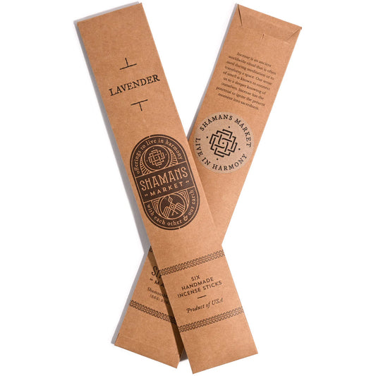 Shamans Market 手工薰衣草線香 6支裝