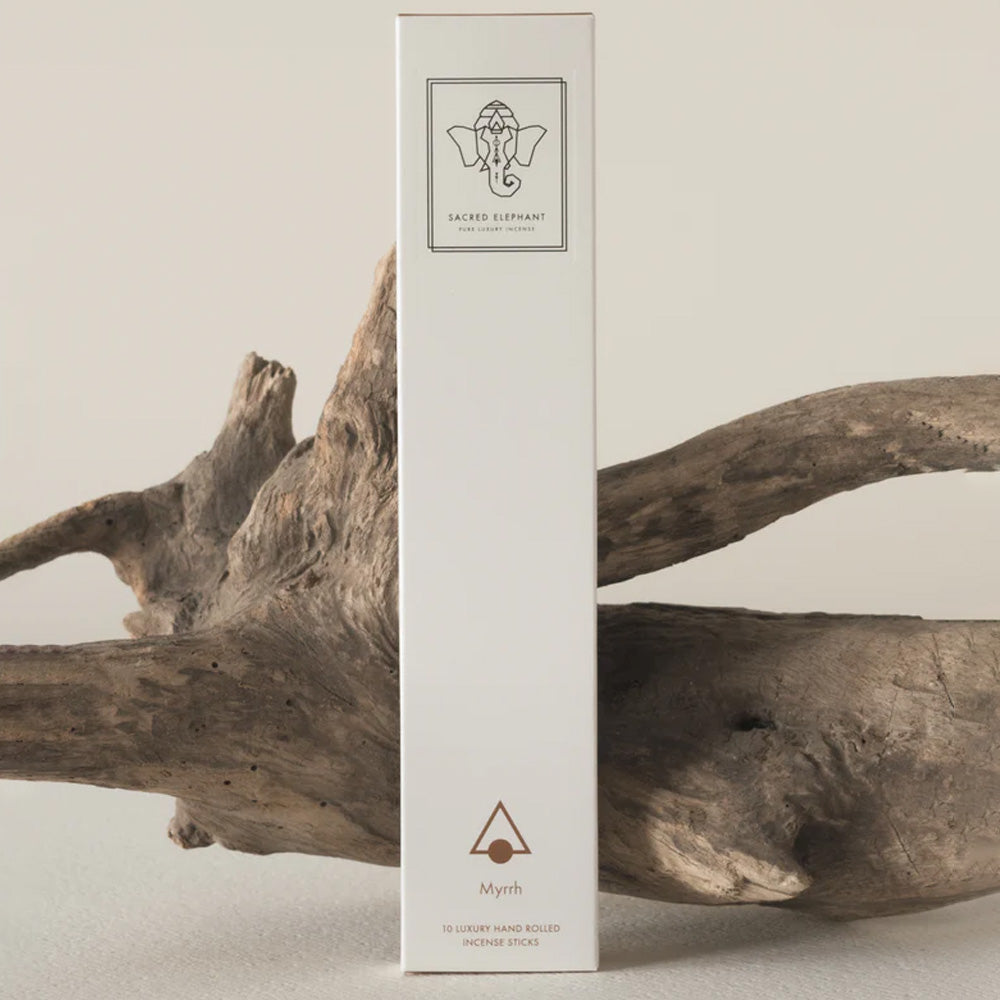Sacred Elephant Myrrh Luxury Incense Sticks 10 sticks
