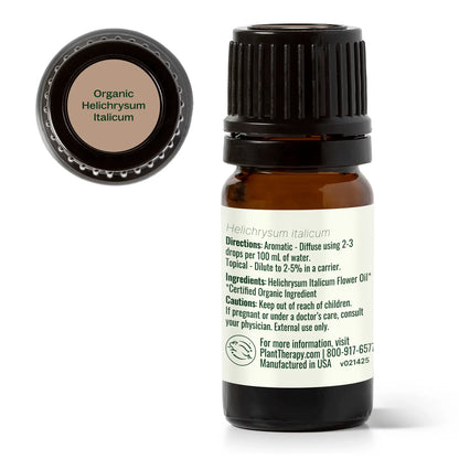 Plant Therapy Organic Helichrysum Italicum Essential Oil 5ml 
