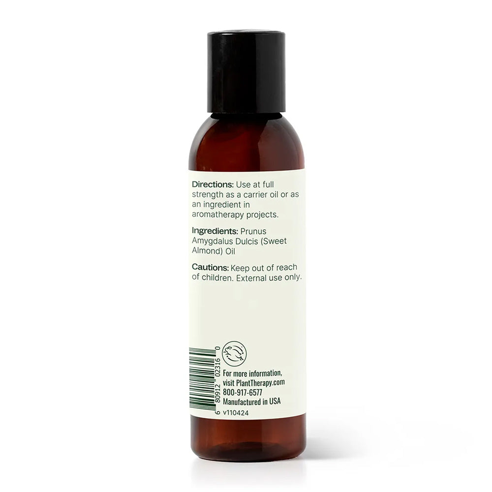 Plant Therapy Sweet Almond Carrier Oil 4oz/ 118ml