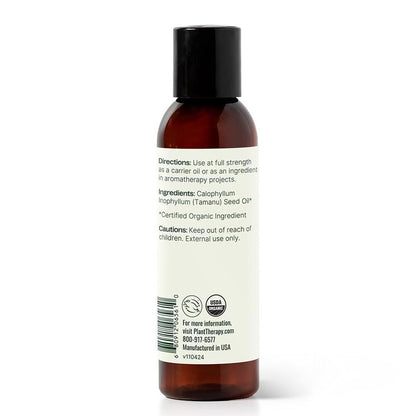Plant Therapy Organic Tamanu Carrier Oil 4oz/ 118ml