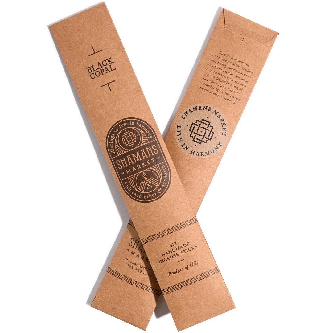 Shamans Market 手工黑柯巴線香 6支裝
