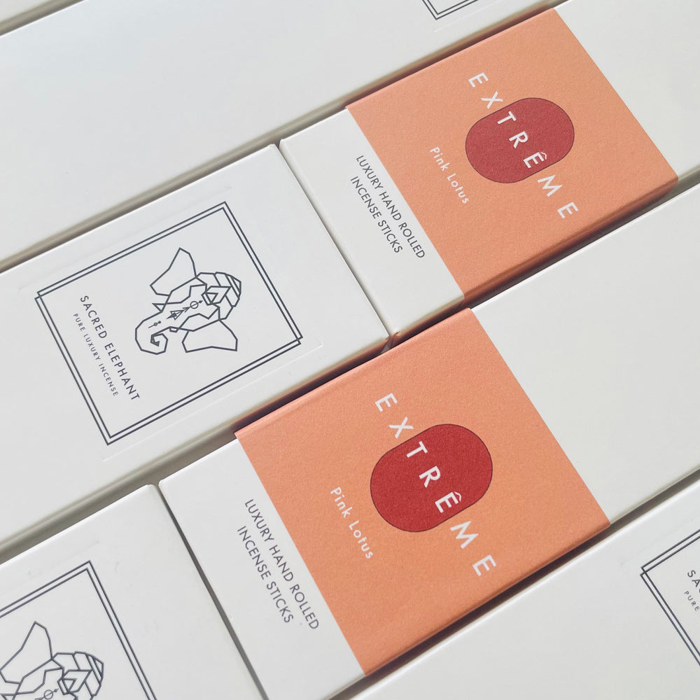 Sacred Elephant Pink Lotus Extrême Luxury Incense I Vivid. Unapologetic. Fully bloomed
