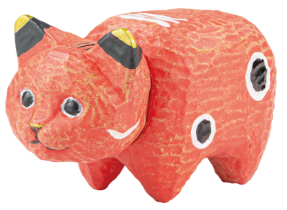 Japan Sakura Hanafusa Woooden Cat Toys