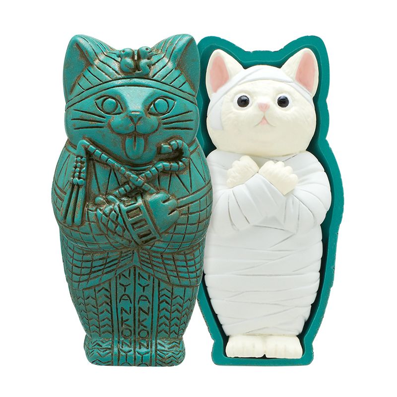 Kitan Mummy Cat Capsule Toys (Full 5 Types)