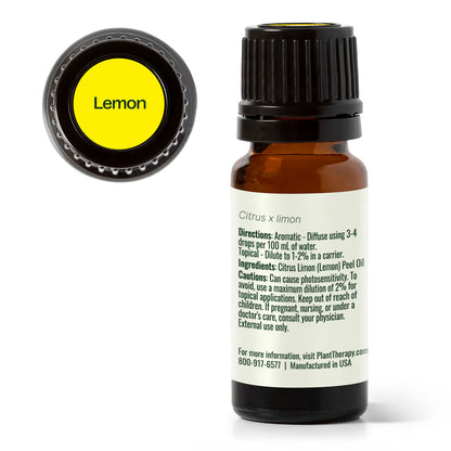 Plant Therapy Lemon Essential Oil 10ml 