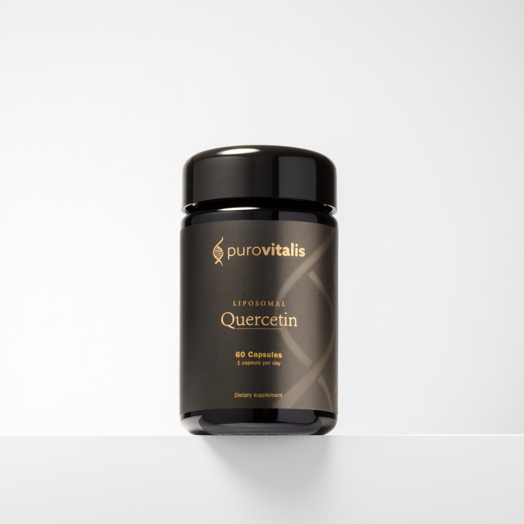 Purovitalis Liposomal Quercetin Capsules 30 Capsules I | 150mg 99% Pure Quercetin