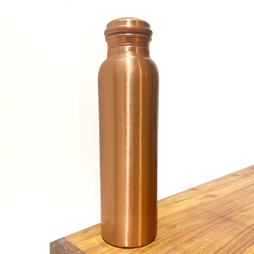Copper Vintage Water Bottle 900ml | Ayurvedic Overnight Purification & Natural Antibacterial Hydration