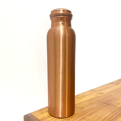 Copper Vintage Water Bottle 900ml | Ayurvedic Overnight Purification & Natural Antibacterial Hydration